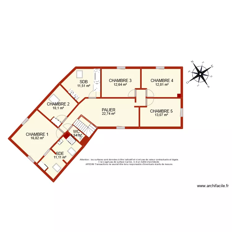 BI 9224 ETAGE. Plan de 