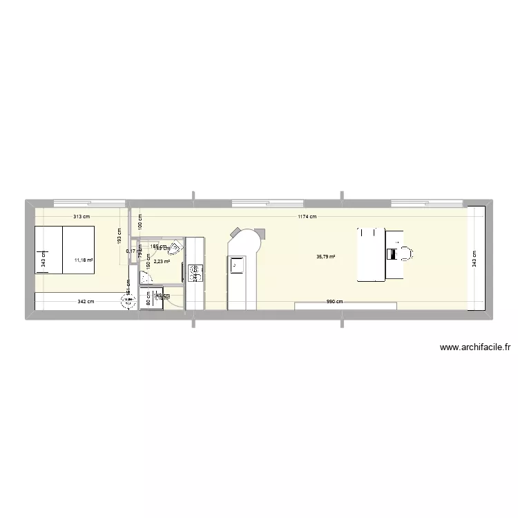 StudioLandetteV9. Plan de 