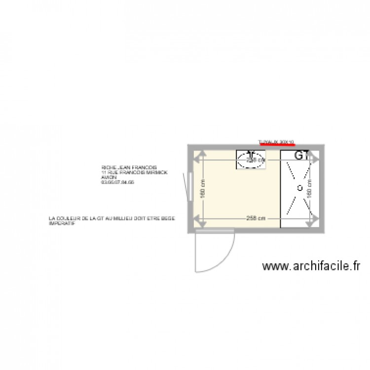 RICHE JF. Plan de 0 pièce et 0 m2