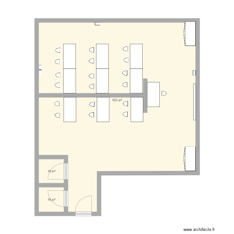 Classe CFTR 1. Plan de 0 pièce et 0 m2