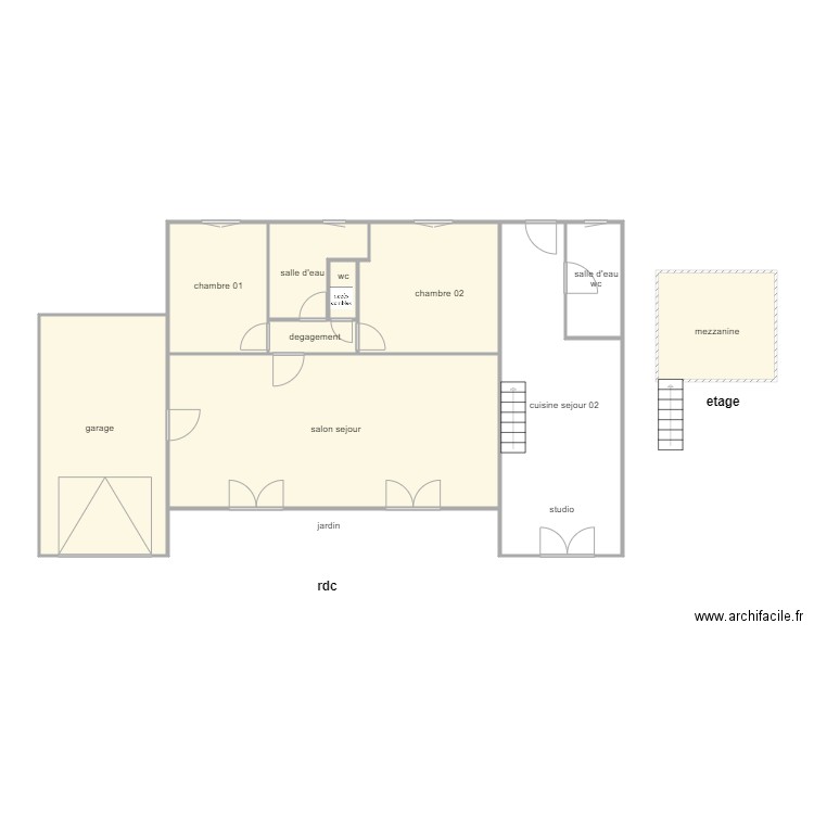 rogier dapp. Plan de 10 pièces et 116 m2