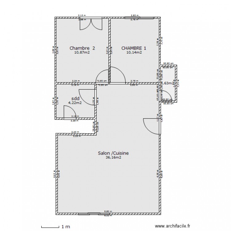 Gilbert Nice f3. Plan de 0 pièce et 0 m2