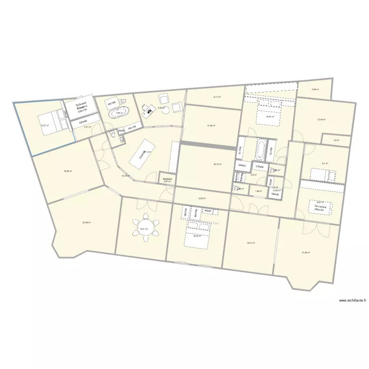 Tervuren 2 3 chambres V3. Plan de 0 pièce et 0 m2
