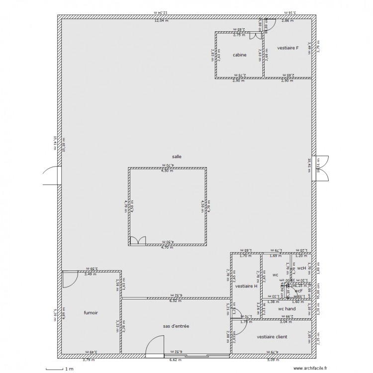 discotheque LE PHARAON. Plan de 0 pièce et 0 m2