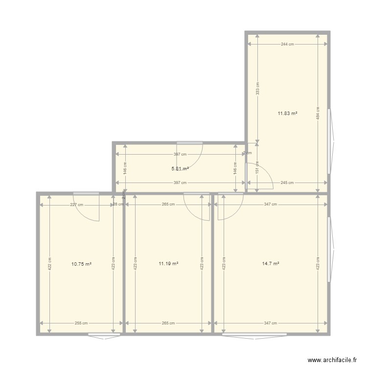 BUREAU CDO. Plan de 0 pièce et 0 m2