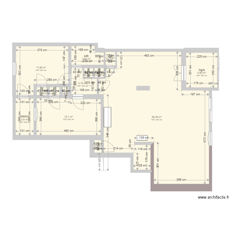 MARSEILLE V4. Plan de 0 pièce et 0 m2