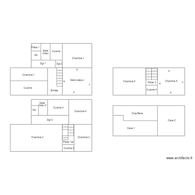 CONCARNEAU FALHUN. Plan de 0 pièce et 0 m2
