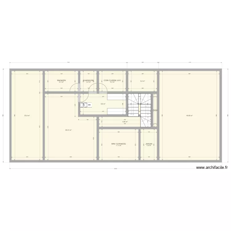 NEW MINI VILLA TERMINUS V20210418. Plan de 0 pièce et 0 m2