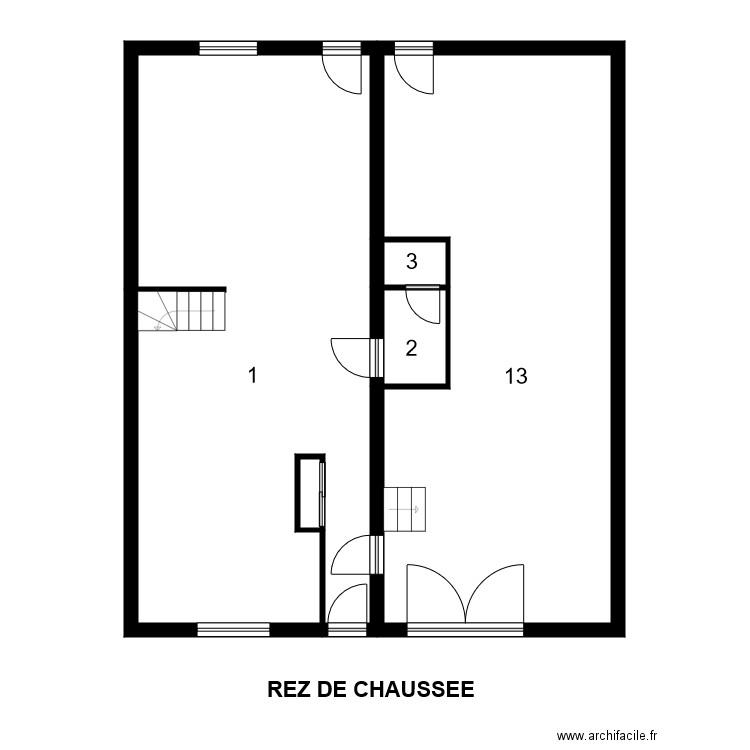 195228 DARRE. Plan de 0 pièce et 0 m2