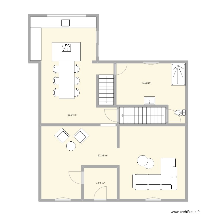chapelle 1. Plan de 0 pièce et 0 m2