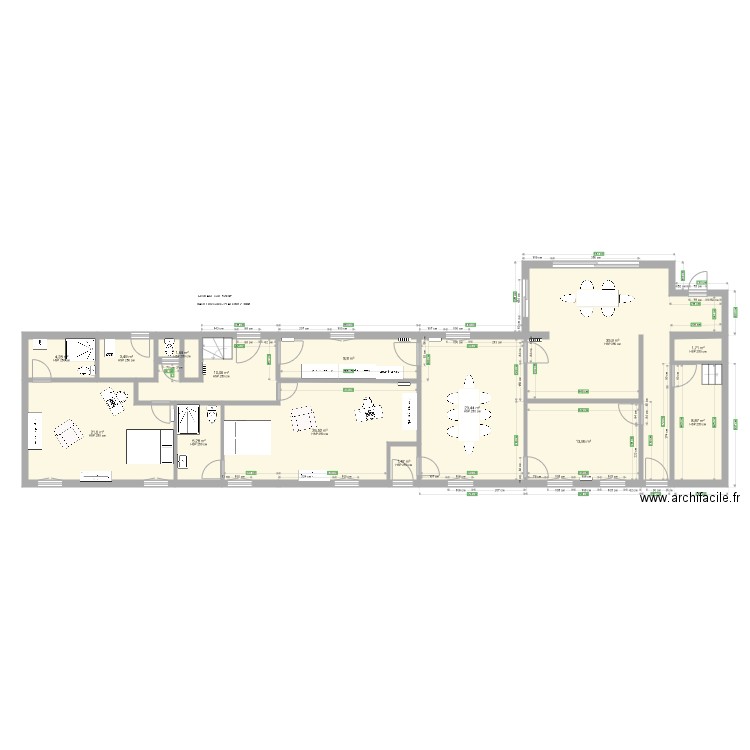Bâtiment Voltaire RDC 1 VERSION V 001. Plan de 0 pièce et 0 m2
