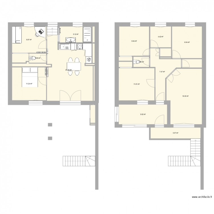 Appartements 2017. Plan de 0 pièce et 0 m2