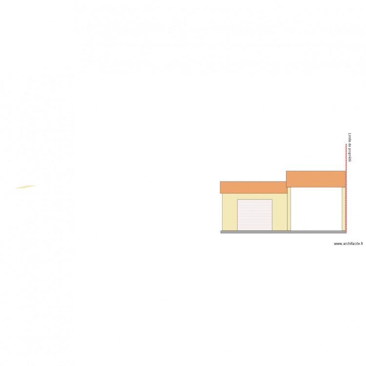 FACE SUD GARAGE. Plan de 0 pièce et 0 m2