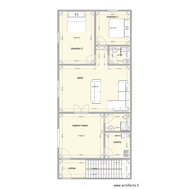 annexe rez. Plan de 0 pièce et 0 m2