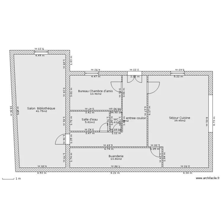 maison bourges 5 RDC. Plan de maison bourges 5 RDC. Plan de