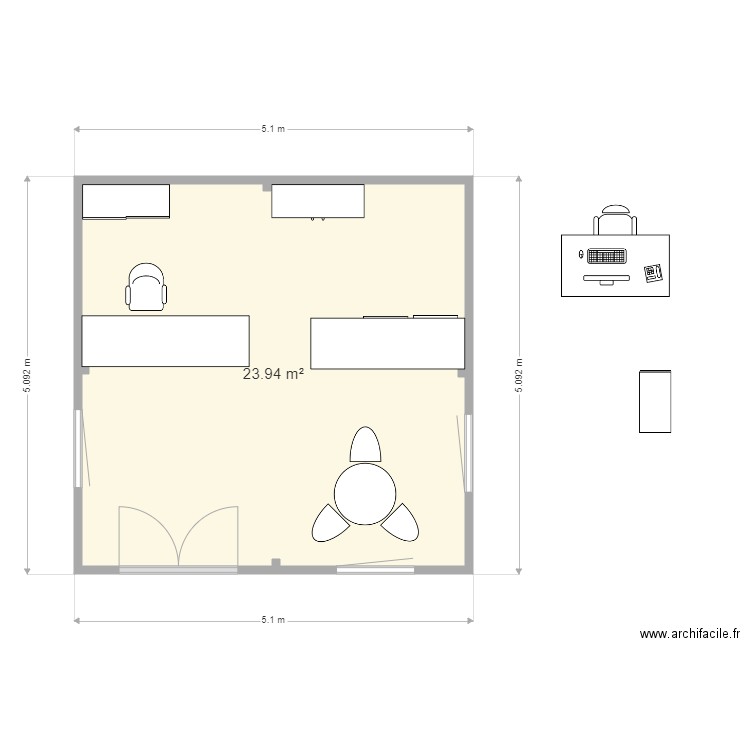 chalet. Plan de 0 pièce et 0 m2