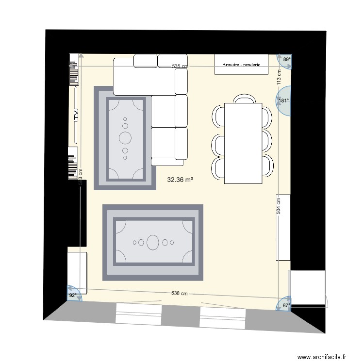 SEJOUR 2. Plan de 0 pièce et 0 m2