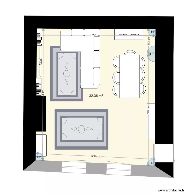 SEJOUR 2. Plan de 