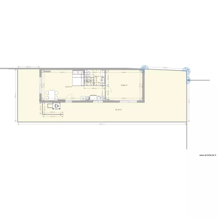 Projet studio. Plan de 