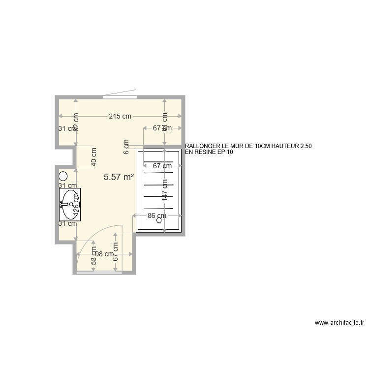 MARCQ GEORGETTE . Plan de 0 pièce et 0 m2