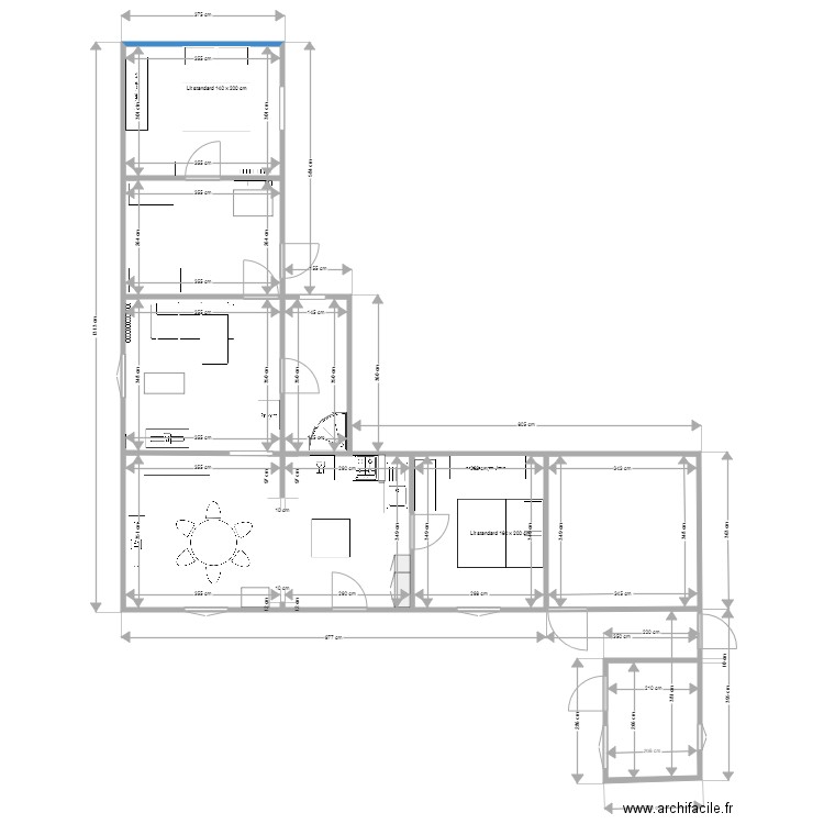 romo. Plan de 0 pièce et 0 m2