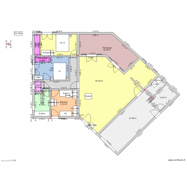 Maison nouvelle 1. Plan de 0 pièce et 0 m2