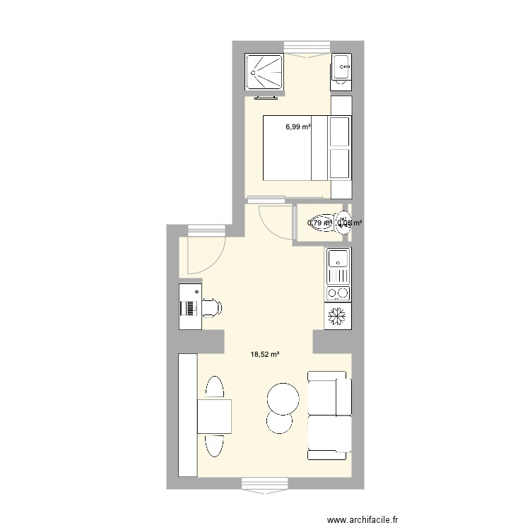 PLAN 2. Plan de 0 pièce et 0 m2