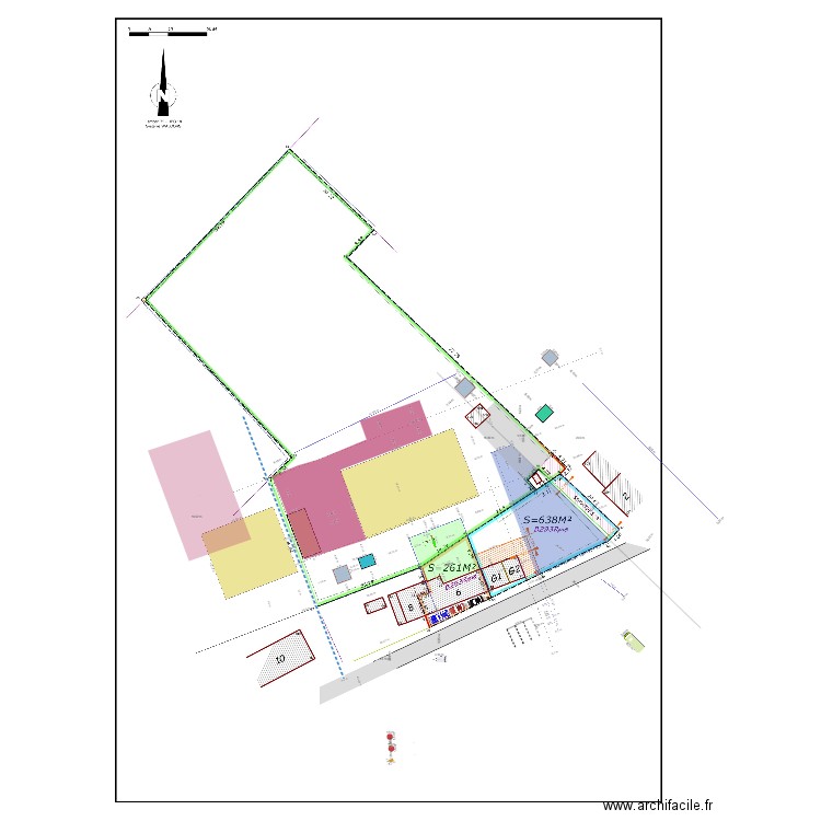 PLAN AB. Plan de 0 pièce et 0 m2