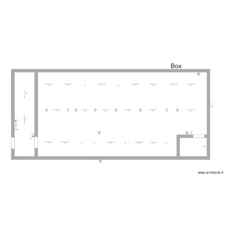 Loom - Ecurie - Box. Plan de 0 pièce et 0 m2