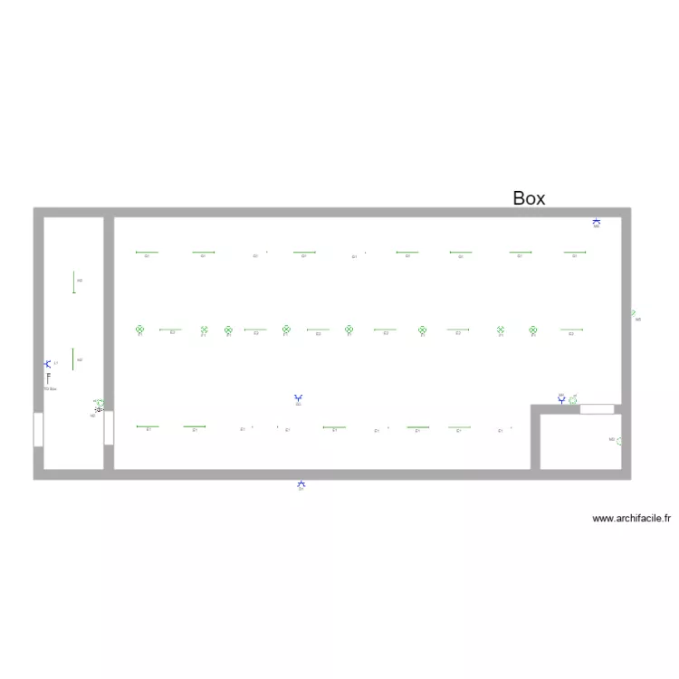 Loom - Ecurie - Box. Plan de 