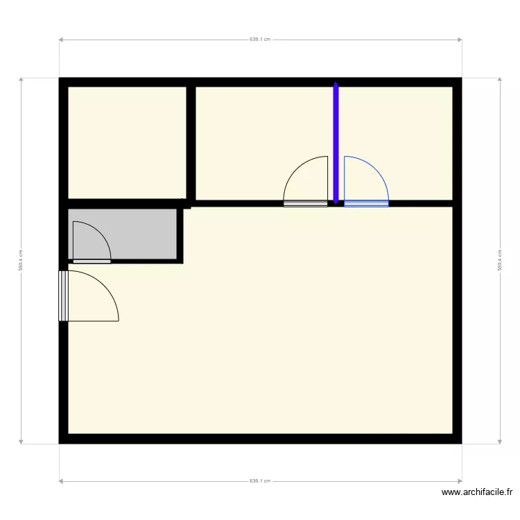 .ROSENBLUM  PROGET. Plan de 