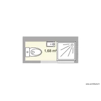 PETITE SALLE DE BAIN : 2,30 X 0;80,,,