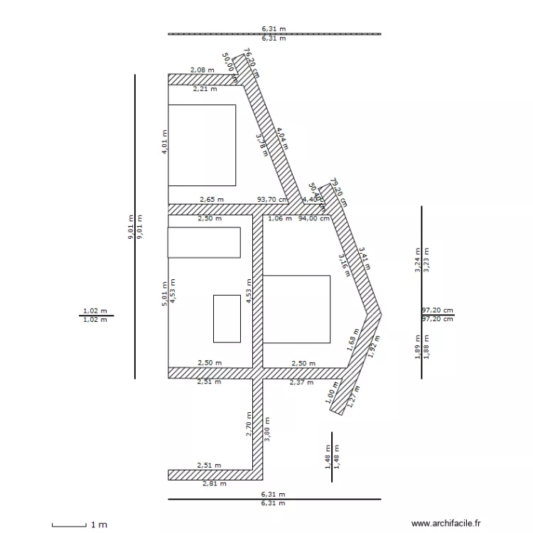 FacadeOuest0505. Plan de FacadeOuest0505. Plan de
