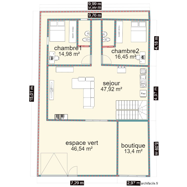 plan groupe. Plan de 0 pièce et 0 m2