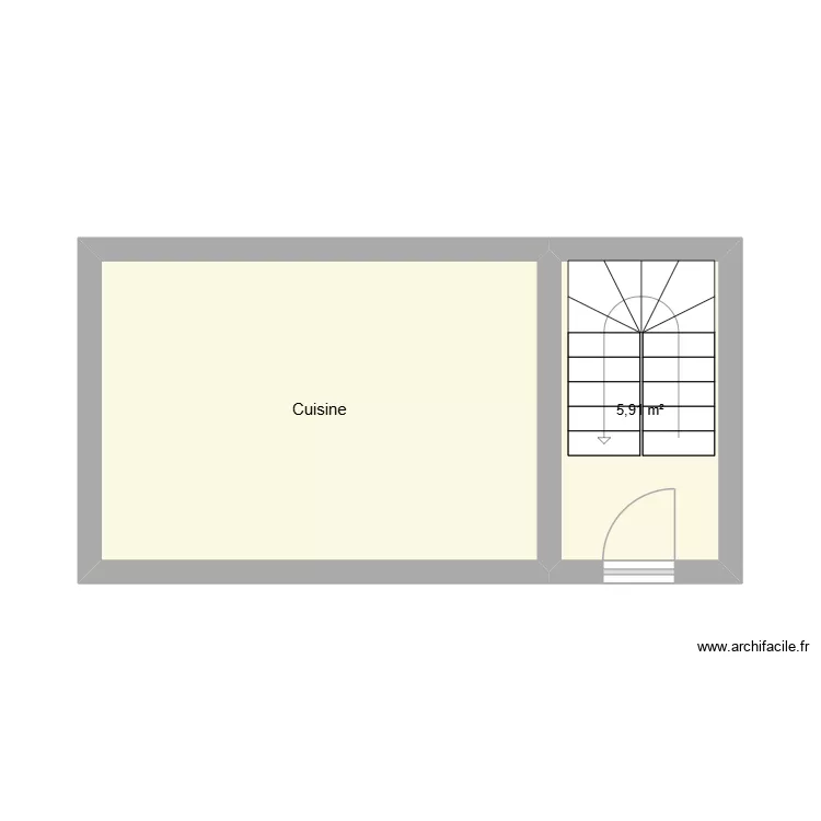 AMN03. Plan de 2  et 22 m²