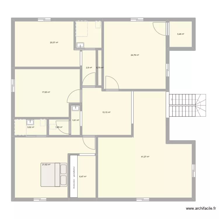 plan. Plan de 13 Pièces et 159 m² plan. Plan de 13 Pièces et 159 m²