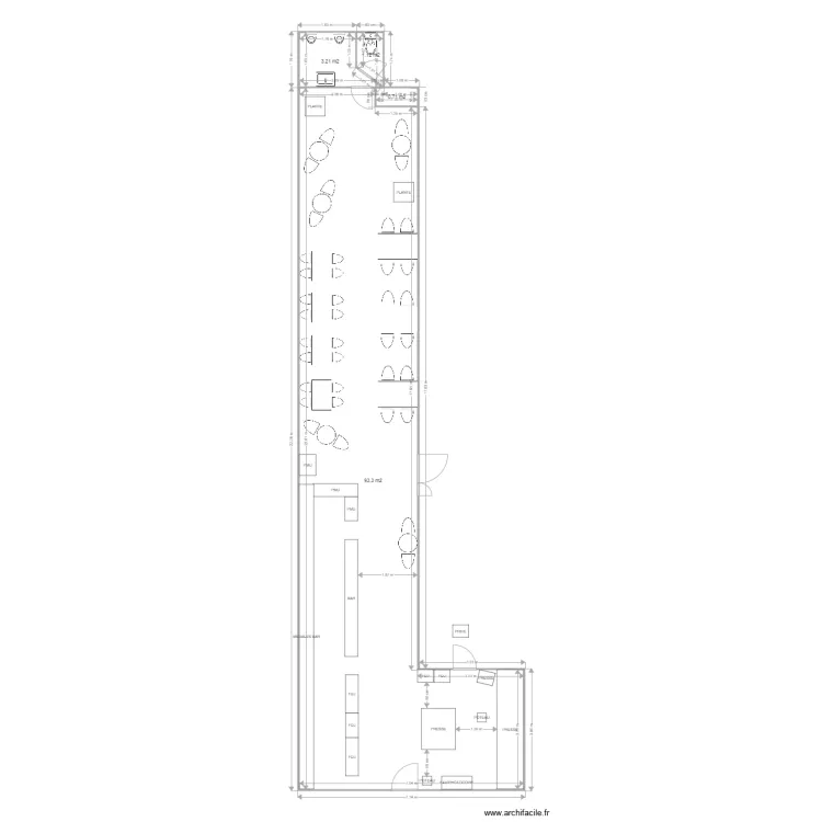 LE BEL AIR LES MONTILS. Plan de 