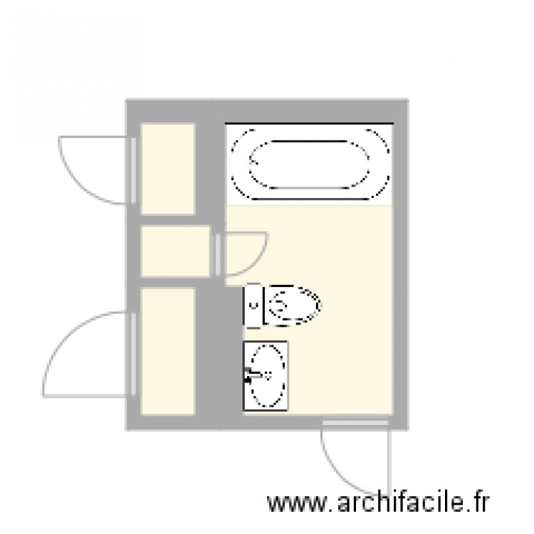 salle de bain 167 no4 SNP. Plan de 0 pièce et 0 m2