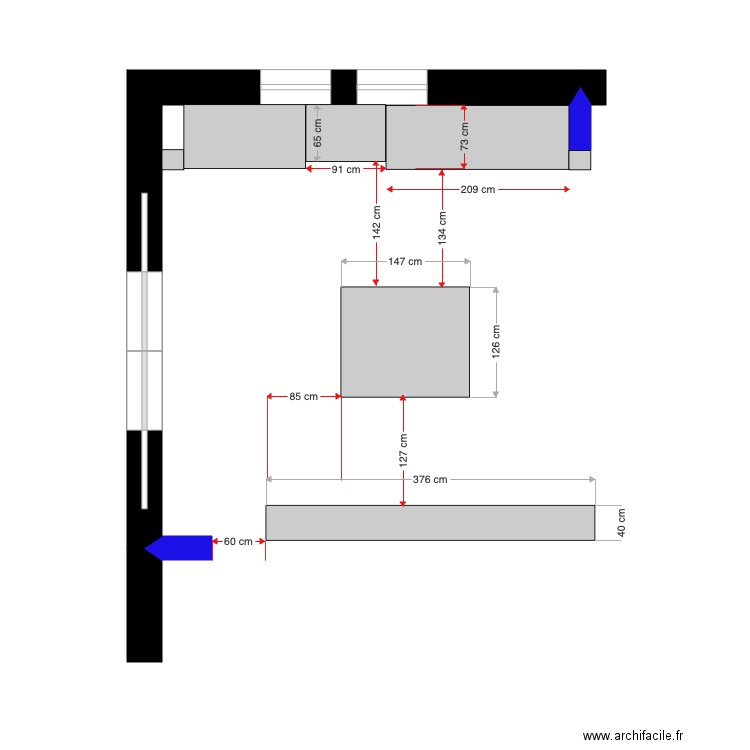 BASE et  CLOISON CLAUSTRA. Plan de 0 pièce et 0 m2