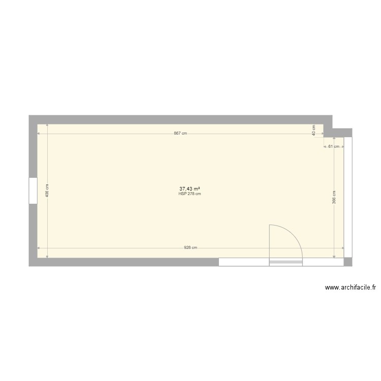 MAGASIN. Plan de 0 pièce et 0 m2