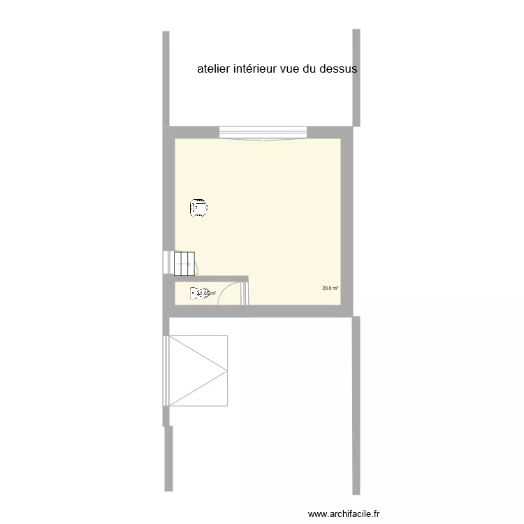 rez de chauss&eacute;e mairie 31 mai. Plan de 