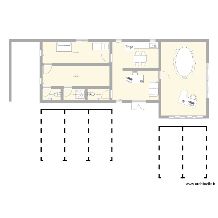 Baraka. Plan de 0 pièce et 0 m2