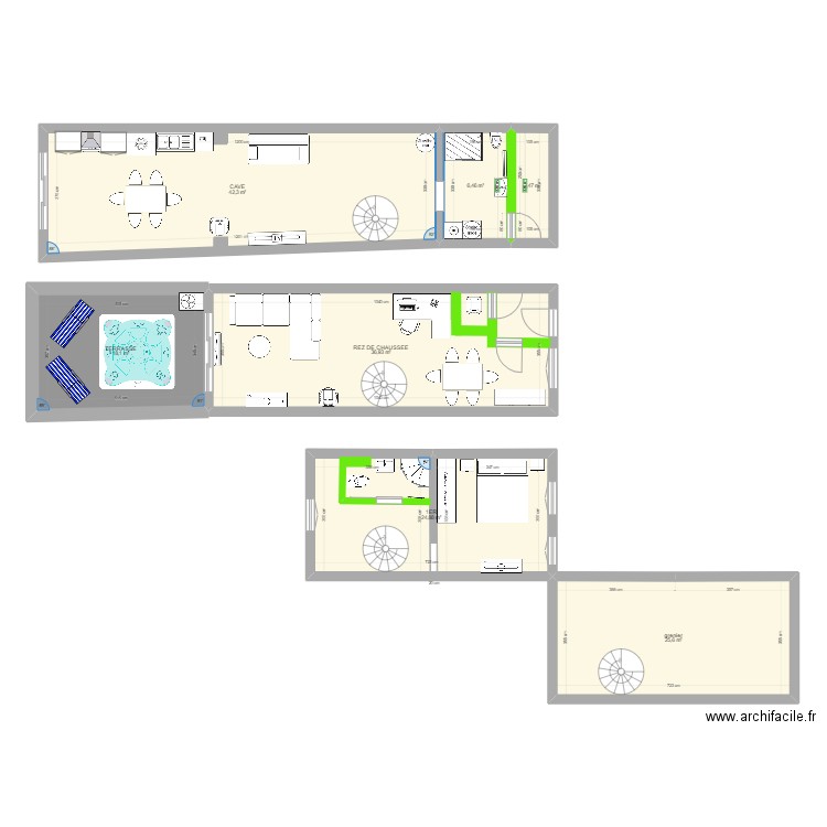 tilff 1. Plan de 0 pièce et 0 m2