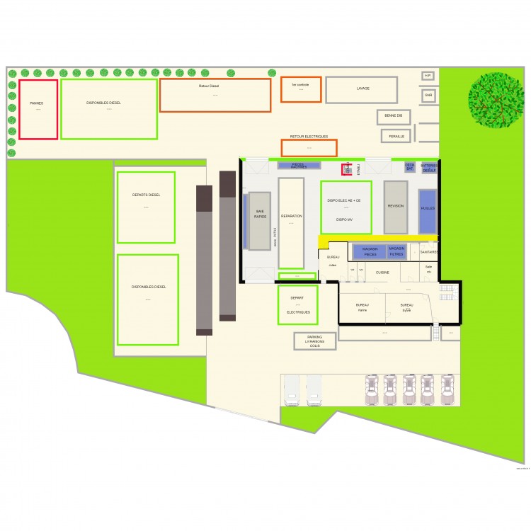 BORDEAUX FUTUR BATIMENT  Atelier DERNIERE VERSION. Plan de 0 pièce et 0 m2