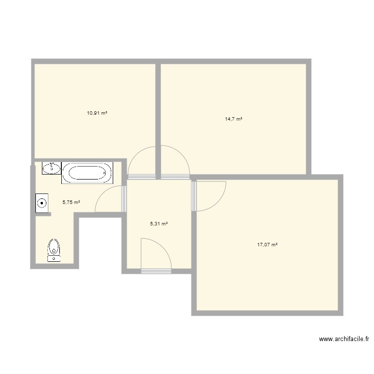 Appart Riedisheim . Plan de 0 pièce et 0 m2