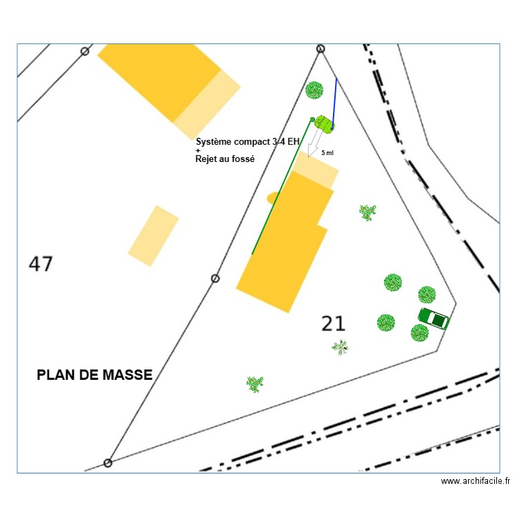duval. Plan de 0 pièce et 0 m2