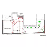 Plan Parking plus les cotations