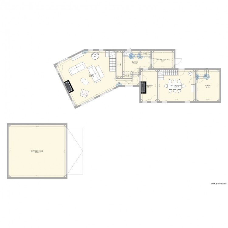 LA CHARENTONNE PLAN GENERAL MODIFIE 2. Plan de 0 pièce et 0 m2