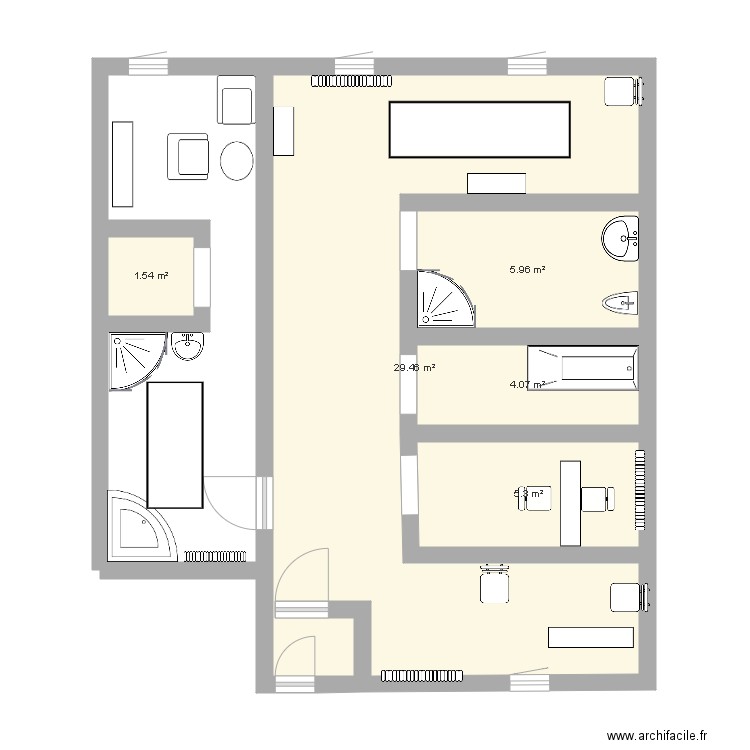 maison 3d. Plan de 0 pièce et 0 m2