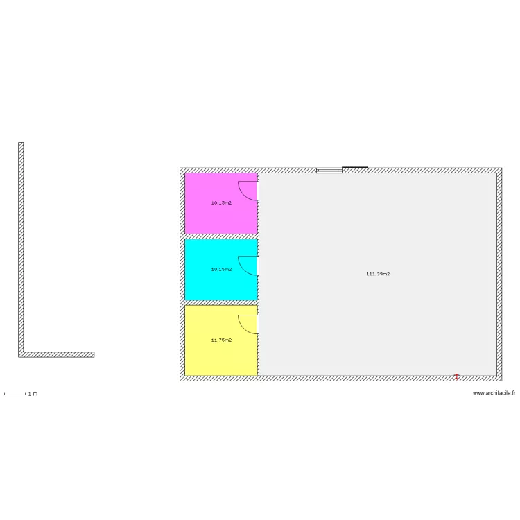 5E-pavillon-boutel. Plan de 